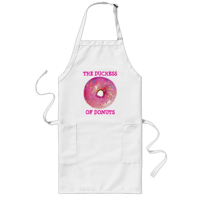 Hertiginna av Donuts Långt Förkläde (Framsidan)