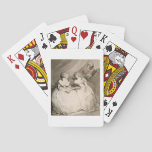 Hertiginnan av Devonshire och henne syster, Counen Casinokort