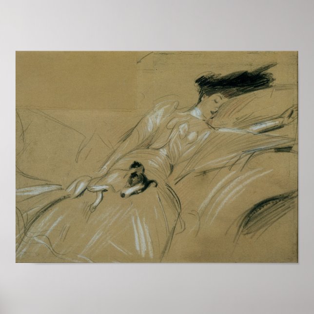 Hertiginnan Marlborough Poster (Framsidan)