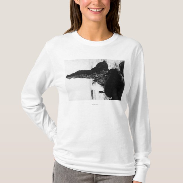 Hertiginnastenen på Newport, Oregon T-shirt (Framsida)