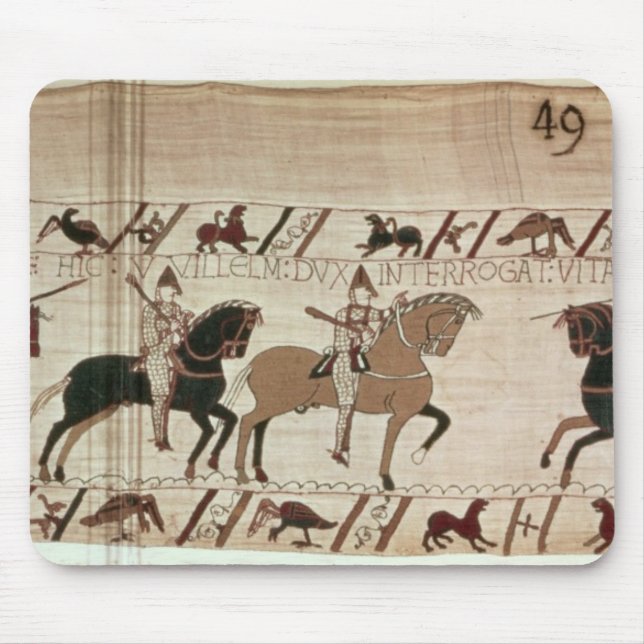 HertigWilliams riddare ankommer för att göra strid Musmatta (Framsidan)