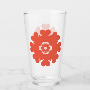 Herz ♥ Heart ♥ Herzen ♥ Hearts retro 70 år Glaskopp