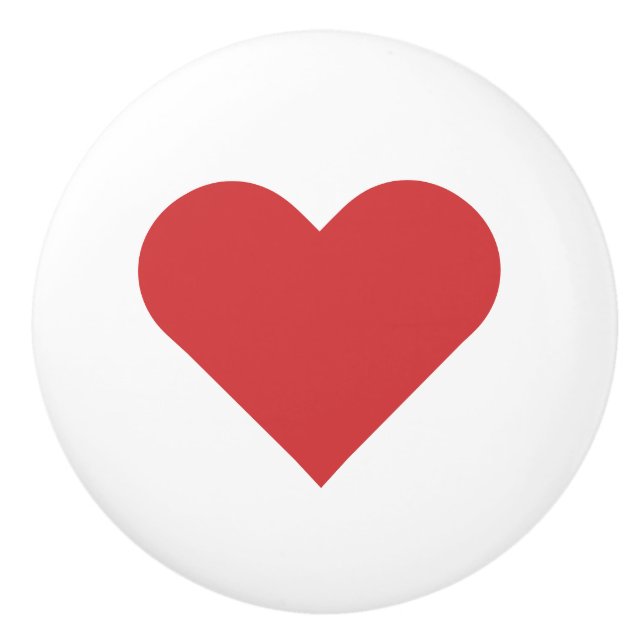 Herz ♥ Heart ♥ Herzen ♥ Hearts retro Knopp (Framsidan)