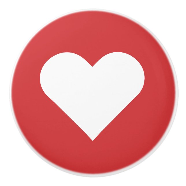 Herz ♥ Heart ♥ Herzen ♥ Hearts retro Knopp (Framsidan)