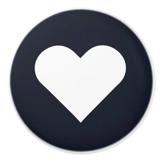 Herz ♥ Heart ♥ Herzen ♥ Hearts retro Knopp (Framsidan)