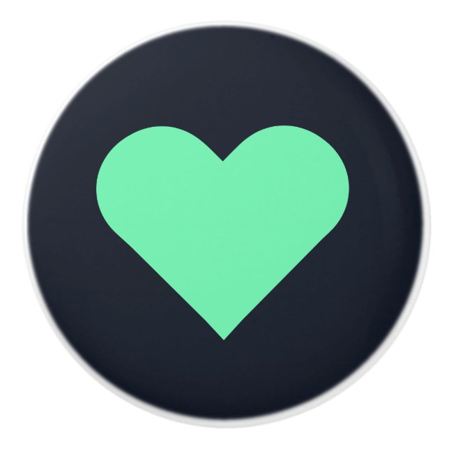 Herz ♥ Heart ♥ Herzen ♥ Hearts retro Knopp (Framsidan)