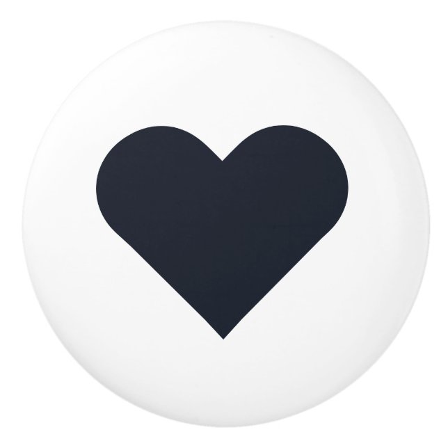 Herz ♥ Heart ♥ Herzen ♥ Hearts retro Knopp (Framsidan)