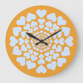 Herz ♥ Heart Sun Stor Klocka