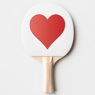 Herz Pingisracket