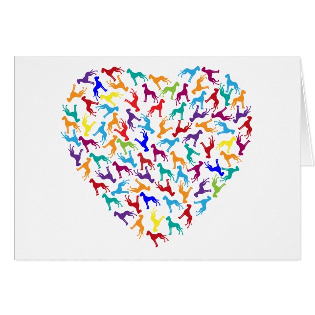 Herzendoggen Hälsningskort (Framsidan Horizontal)