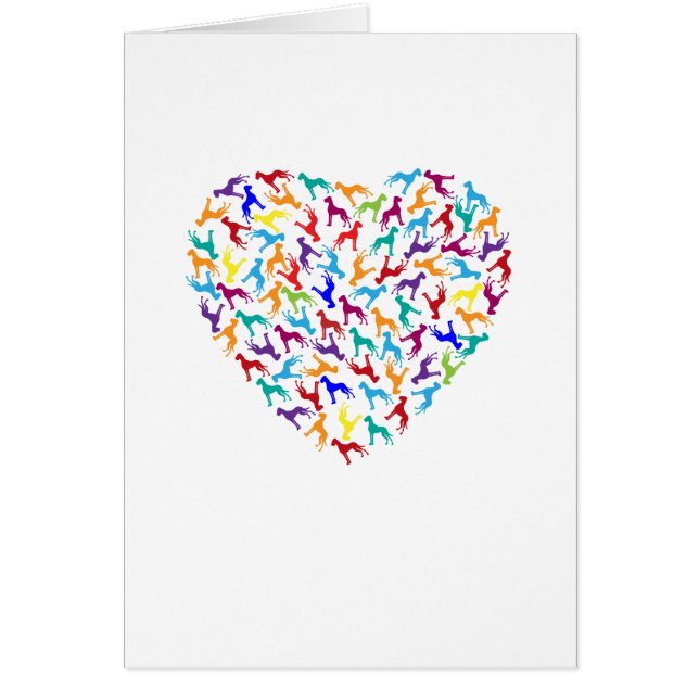 Herzendoggen Hälsningskort (Framsidan)