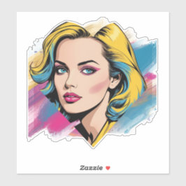 Herzensangelegenheit Die verrückt,verliebte Frau  Klistermärken