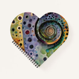 herzförmiger Spiralblock