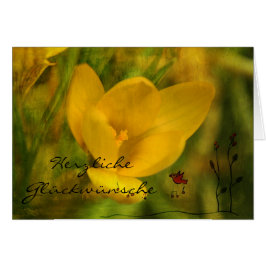 Herzliche Glückwünsche Hälsningskort