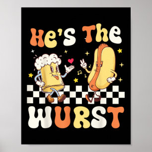 Hes ger det våtliga rekorvkorven korvkorven för Pa Poster