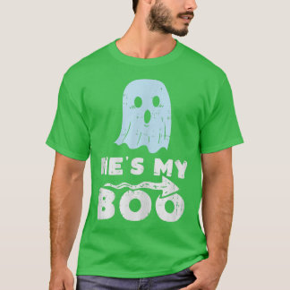 Hes min Boo Cute Matching par Halloween Costume T Shirt