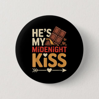 Hes My Midnight Kiss Happy New Year Matching Coupl Knapp