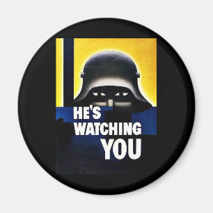 Hes som håller ögonen på dig magnet
