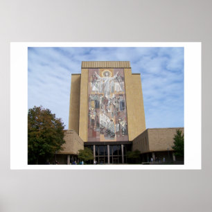 Hesbergh Bibliotek Poster