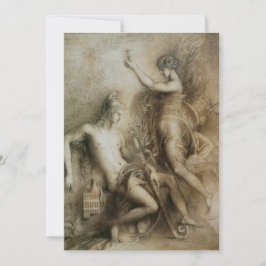 Hesiod och Muse av Gustave Moreau