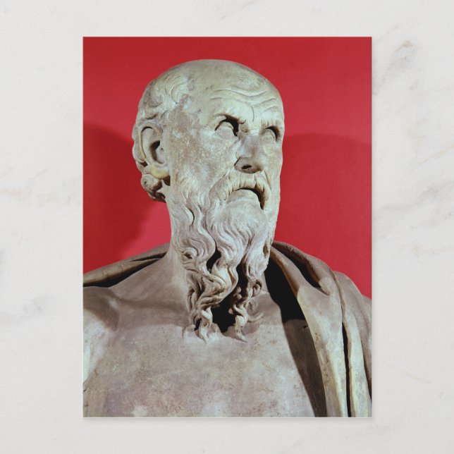 Hesiod-skorpan Vykort (Framsida)