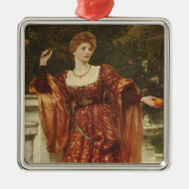 Hesperia (av Frank Dicksee) Julgransprydnad Metall