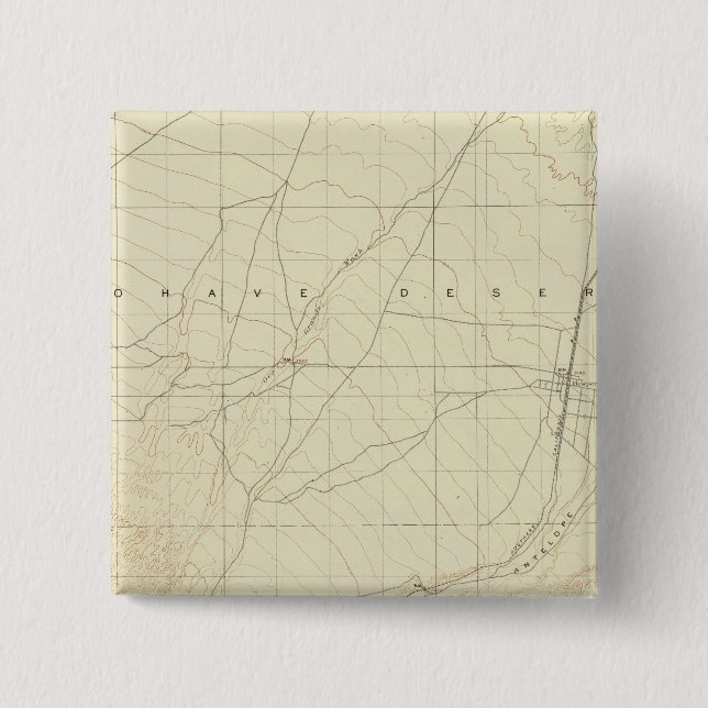 Hesperia quadrangle som visar San Andreas Rift Knapp (Framsida)