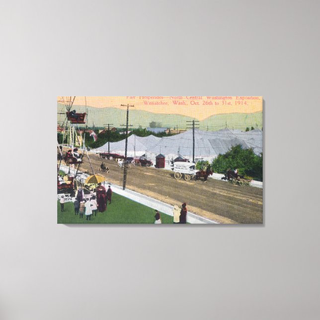 Hesperides FairNorth Central WA Exposition Canvastryck (Framsida)