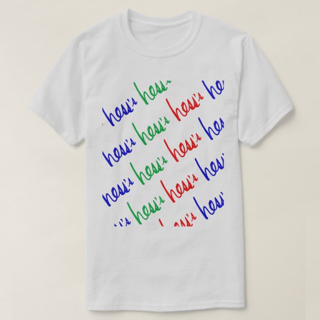 Hess T-shirt (Design framsida)