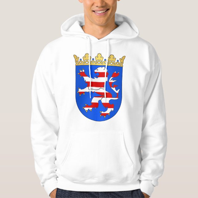 Hessen (Hesse) COA Hoodie (Framsida)