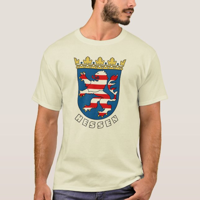 Hessen Jackar av Arm (Tyskland) T Shirt (Framsida)