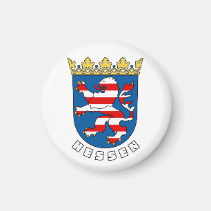 Hessen Jackar av Arm (Tysklandare) Magnet
