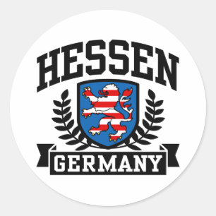Hessen Runt Klistermärke