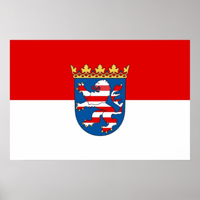 Hessen (stat), Tyskland Poster (Framsidan)