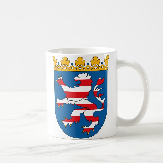 Hessen vapensköldmugg kaffemugg (Höger)