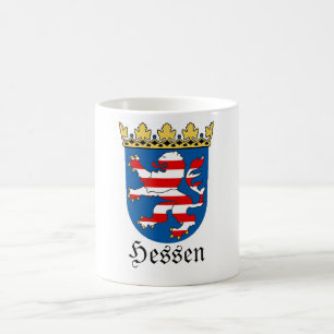 Hessen Wappen vapensköld Kaffemugg