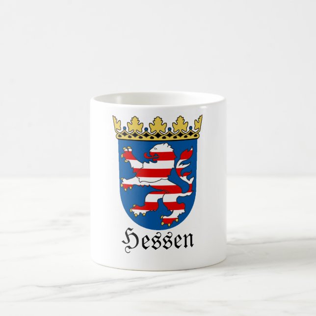 Hessen Wappen vapensköld Kaffemugg (Center)