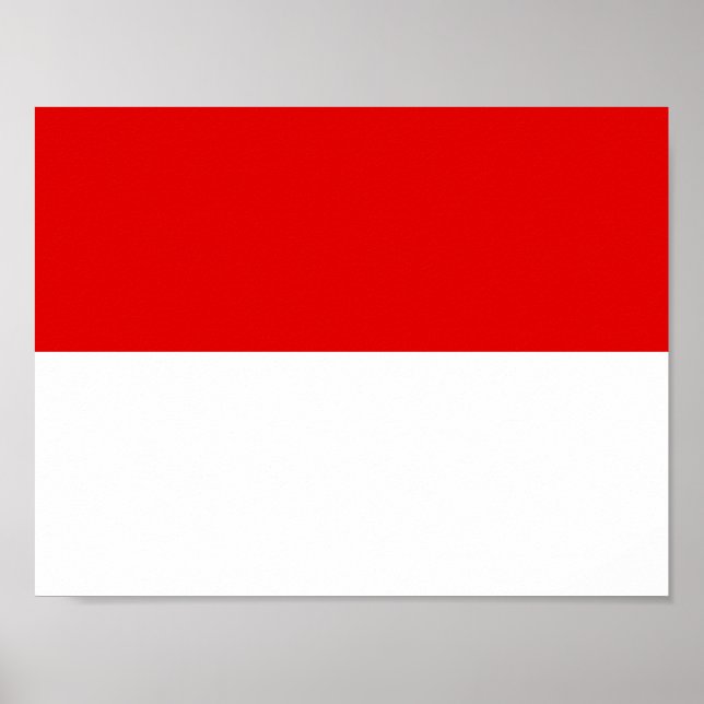 Hessens flagga affisch (Framsidan)