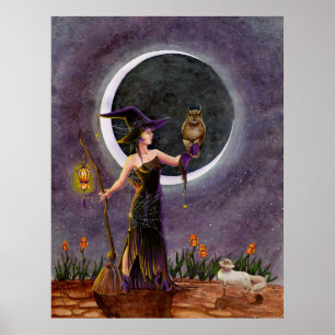 "Hester och Uggla" Poster