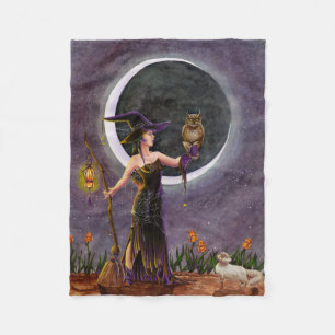 Hester och ugglaullfilten fleecefilt