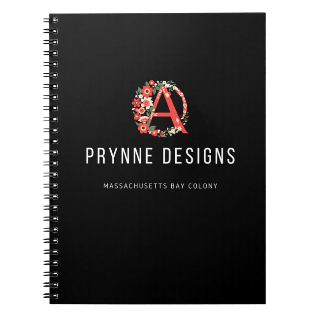 Hester Prynne Literary Notebook Anteckningsbok (Framsidan)