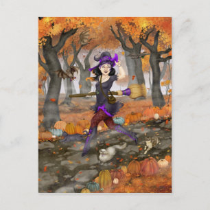 Hester's Autumn Äventyr Vykort