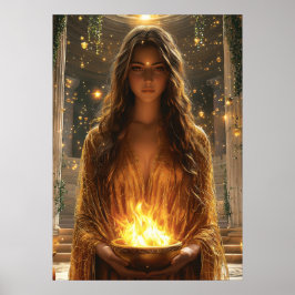 Hestia, Hearthens Gudinna - Väktare Poster