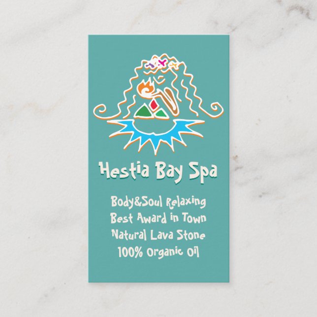 HESTIA VISITKORT (Framsida)