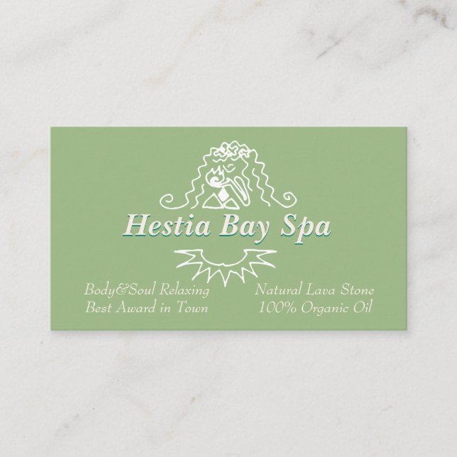 HESTIA VISITKORT (Framsida)