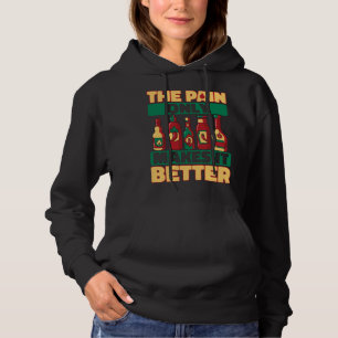Het Chili Sauce Endast Smärta Gör Det Bättre Krydd T Shirt