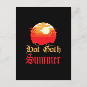 het goth sommar helg vykort