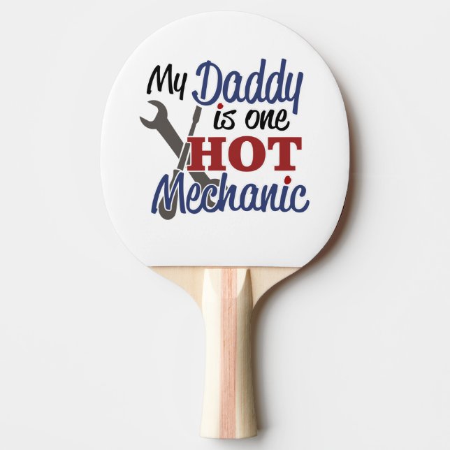 Het mekaniker pappa pingisracket (Framsidan)