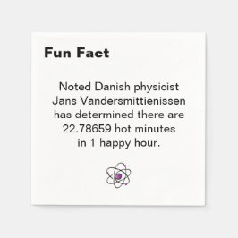 Het Minut Roligt Fakta Cocktail Pappersservett