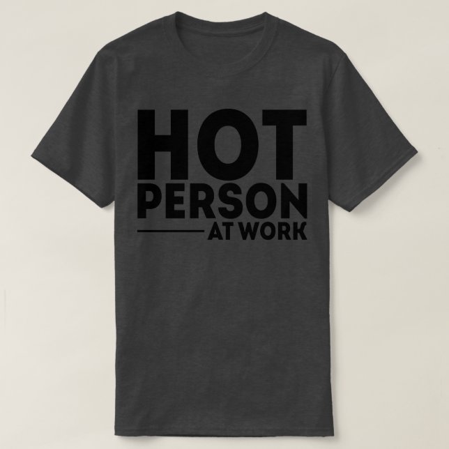Het Persoon op Werk 1 T Shirt (Design framsida)